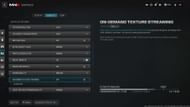 Turning off On-Demand Texture Streaming in Modern Warfare 3 (Image via Activision)